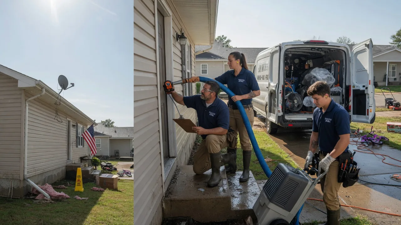 Ceiling Water Damage Restoration in Vermilion, OH near me